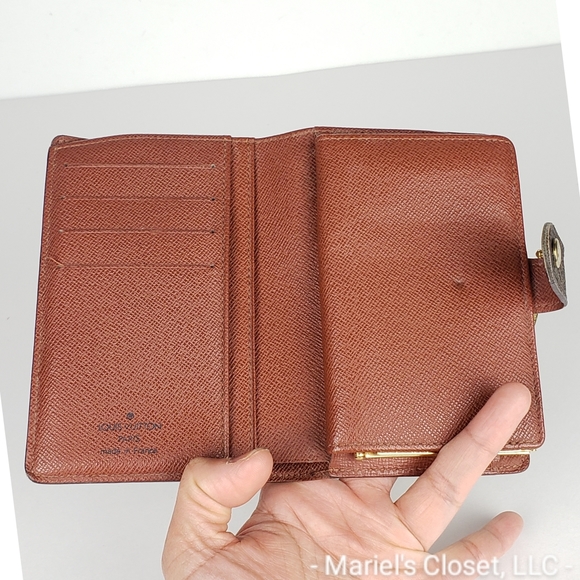 Authentic Louis Vuitton Porte Monnaie Billets Viennois Wallet #2712M - Picture 4 of 8